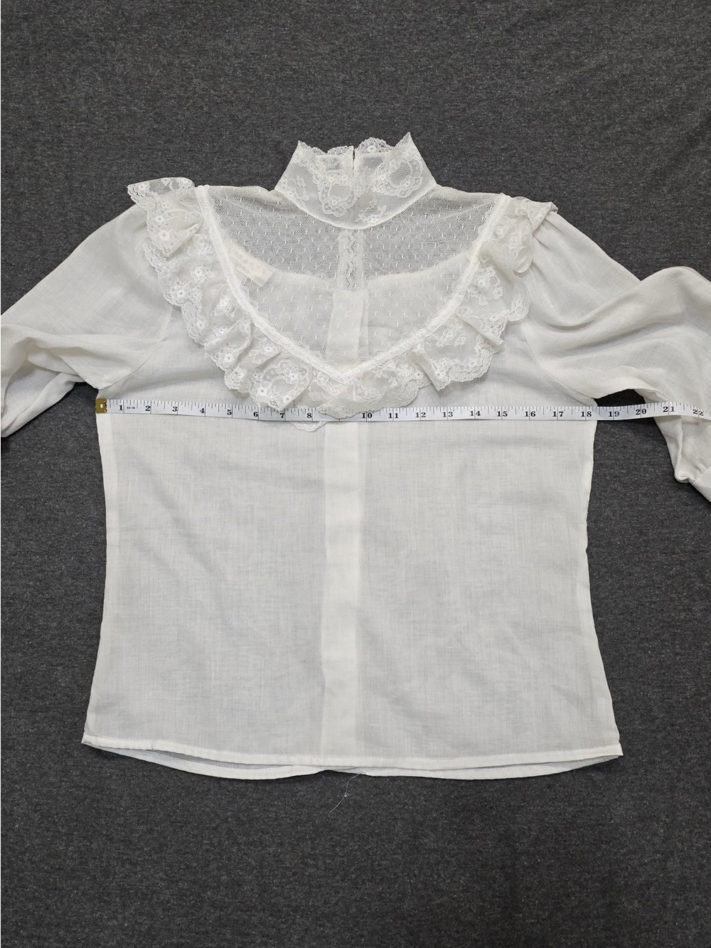 70s Gunne Sax Jessica McClintock Shirt - Picture 4 of 7